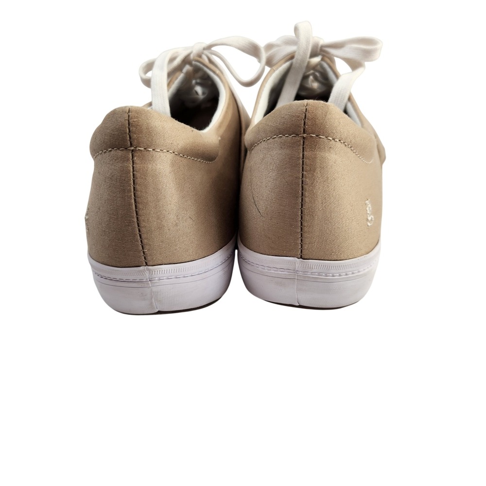 Grasshoppers Ortholite Tan Canvas Lace Up Sneakers Women's Size 11 N - Picture 4 of 10